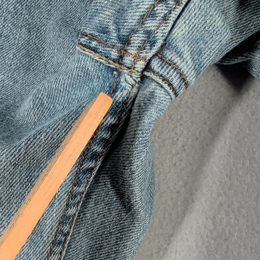 Levi's 550‎ Jeans Men's 42x29 Light Wash Denim Relaxed Fit Straight